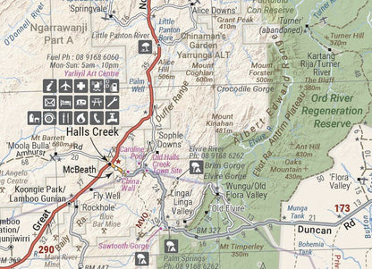 Great Desert Tracks Central Sheet Map - Fraser Coast Outdoors
