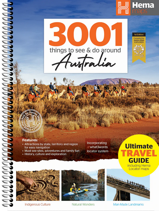 3001 Things to See & Do Around Australia Book - Fraser Coast Outdoors