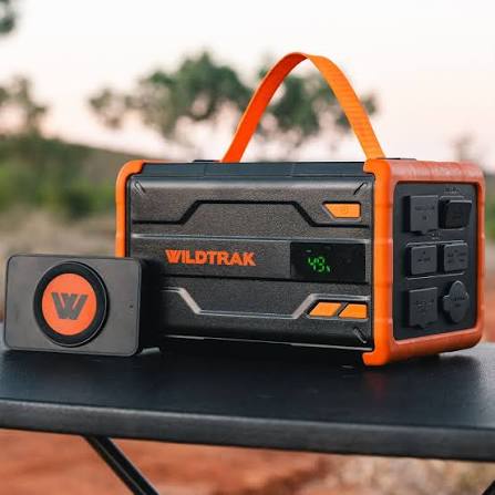 Wildtrak Power Tank Buddy 30Ah Portable Lithium Power Station With Charge N Go