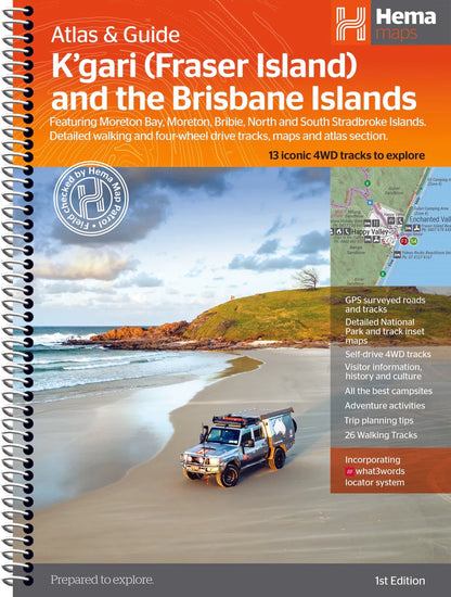 Fraser And Brisbane Islands Atlas And Guide - Fraser Coast Outdoors