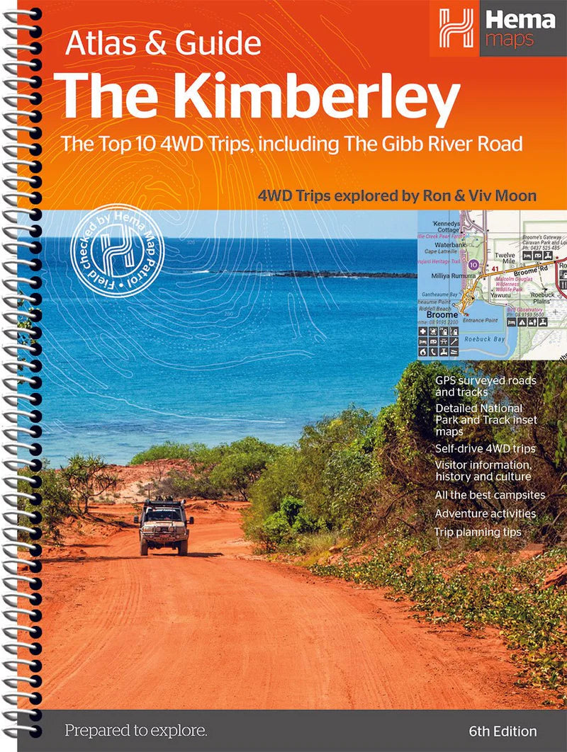 The Kimberley Atlas And Guide Hema 6th - Fraser Coast Outdoors