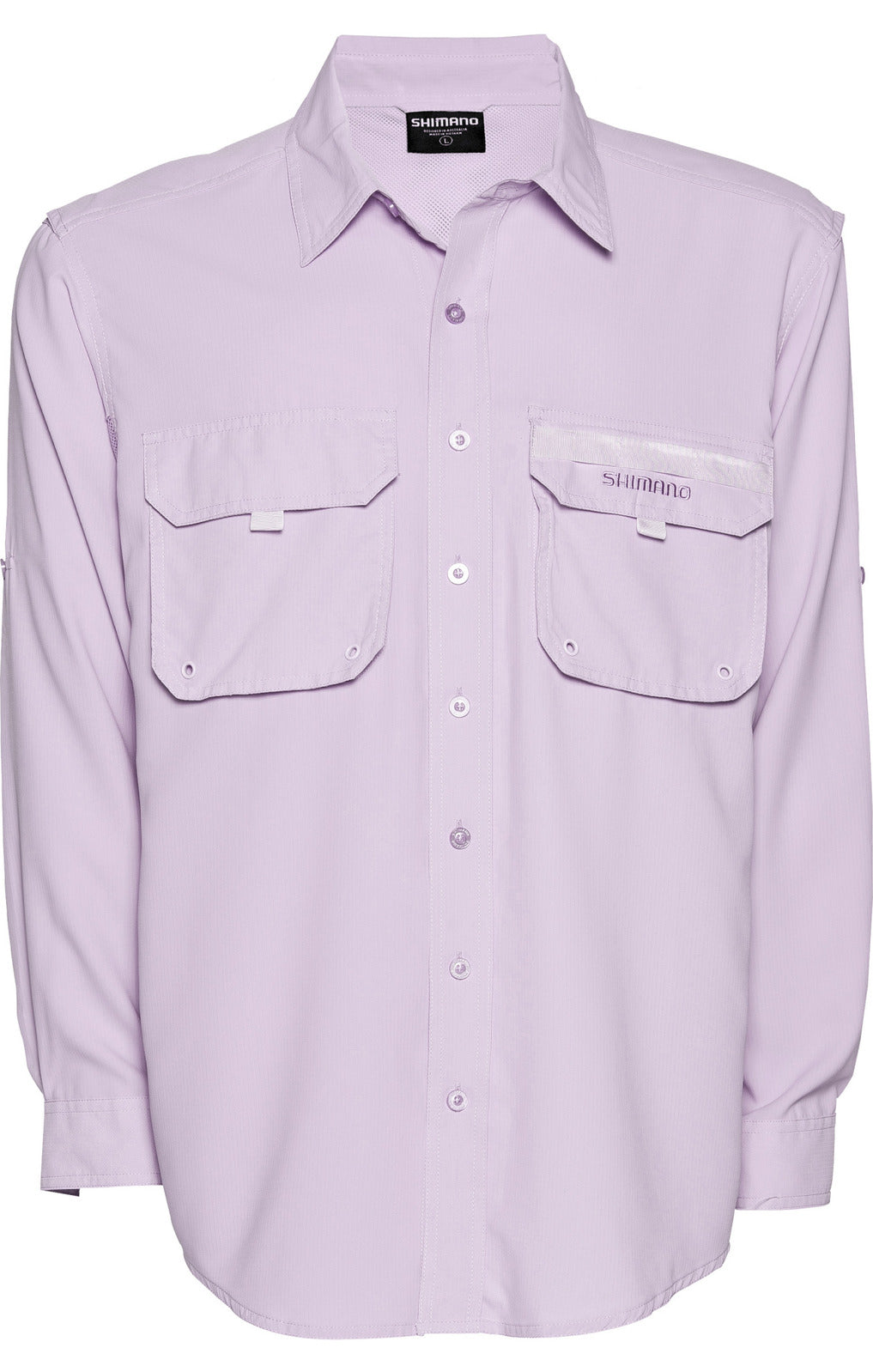 Shimano Vented Shirt Lilac Ladies - Fraser Coast Outdoors