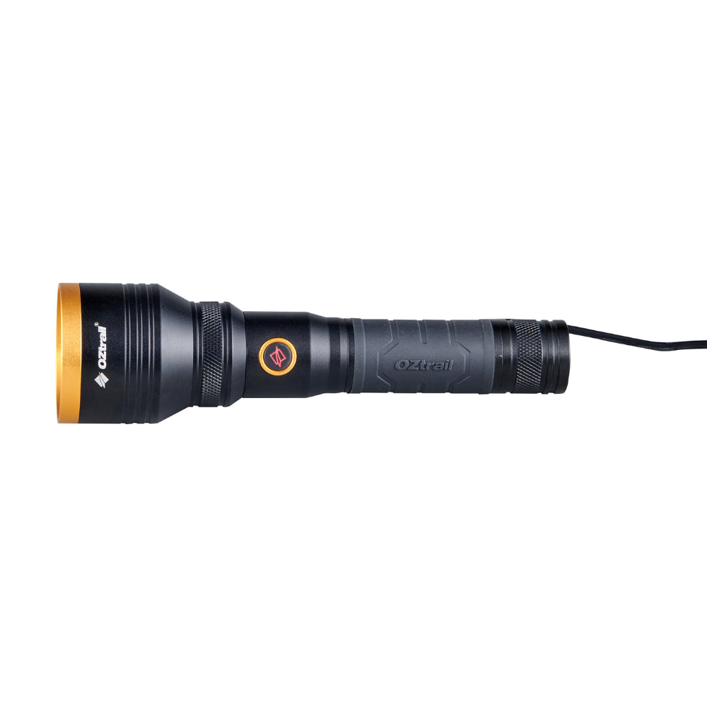 Oztrail 1000m Lumos LongBeam Flashlight - Fraser Coast Outdoors