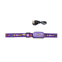 Oztrail 80L Lumos Twinkle Kids Headlamp - Purple - Fraser Coast Outdoors