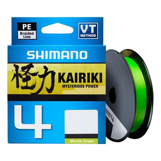 Shimano Kairiki 4 Pe Braid Line Mantis Green - Fraser Coast Outdoors