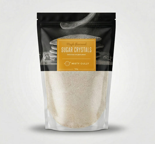 Misty Gully Maple Flavoured Sugar Crystals 700g - Fraser Coast Outdoors