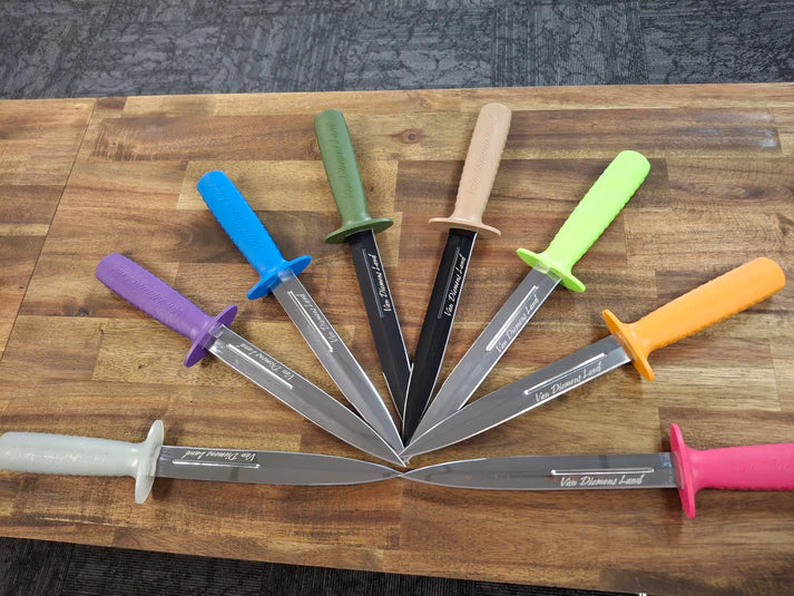 Van Diemens Land Pig Sticker Blue