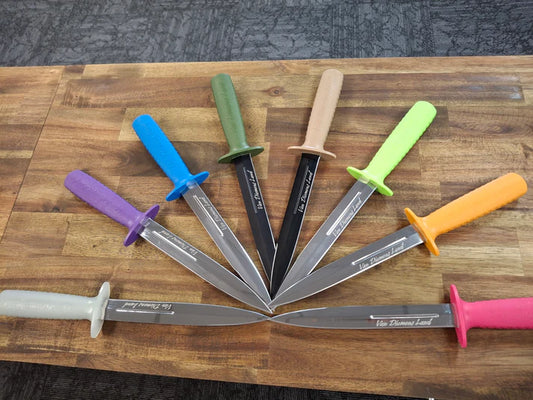 Van Diemens Land Pig Sticker Blue