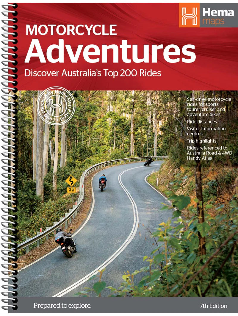 Motorcycle Adventures Book - Fraser Coast Outdoors