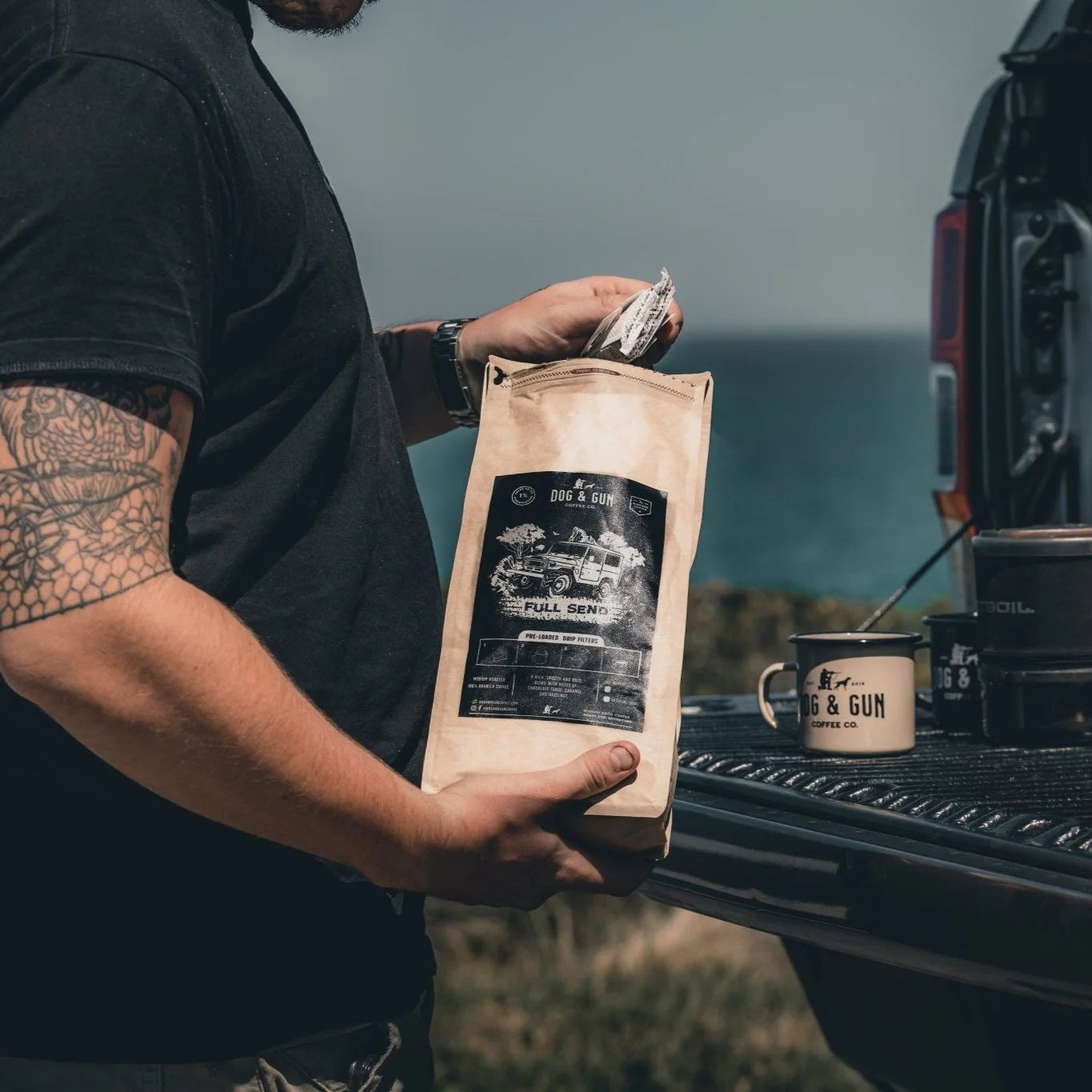 Dog & Gun Drip Filters Naked Full Send 40 Pack