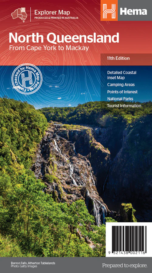North Queensland Map Hema - Fraser Coast Outdoors
