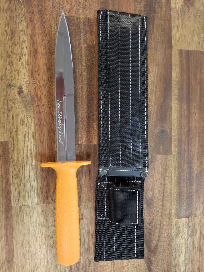 Van Diemens Land Pig Sticker Blue