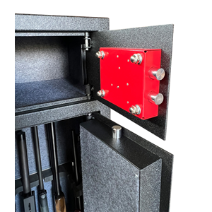 Pro-Tactical Hunter Series H14 - 14 Gun Safe Key Lock with Top Locker