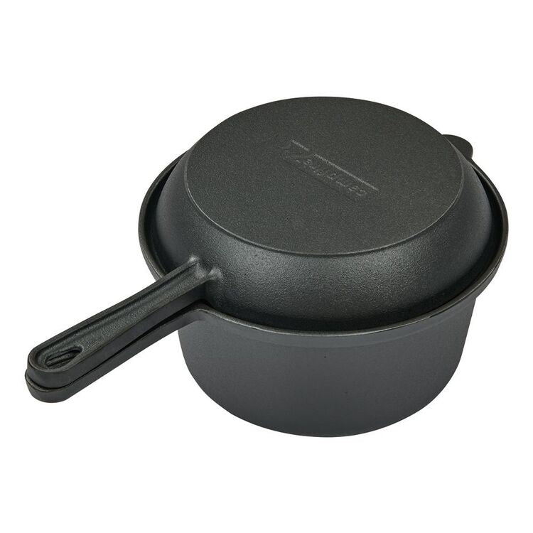 Campfire Saucepan with Skillet Lid 2.3QT