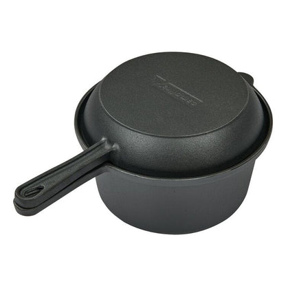 Campfire Saucepan with Skillet Lid 2.3QT