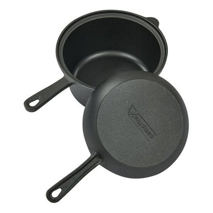 Campfire Saucepan with Skillet Lid 2.3QT