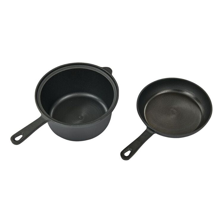 Campfire Saucepan with Skillet Lid 2.3QT