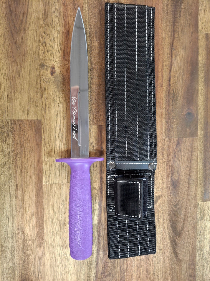 Van Diemens Land Pig Sticker Blue