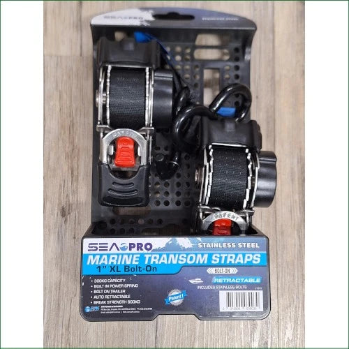 SEA PRO MARINE TRANSOM STRAP XL 1" 2 Pack - Fraser Coast Outdoors