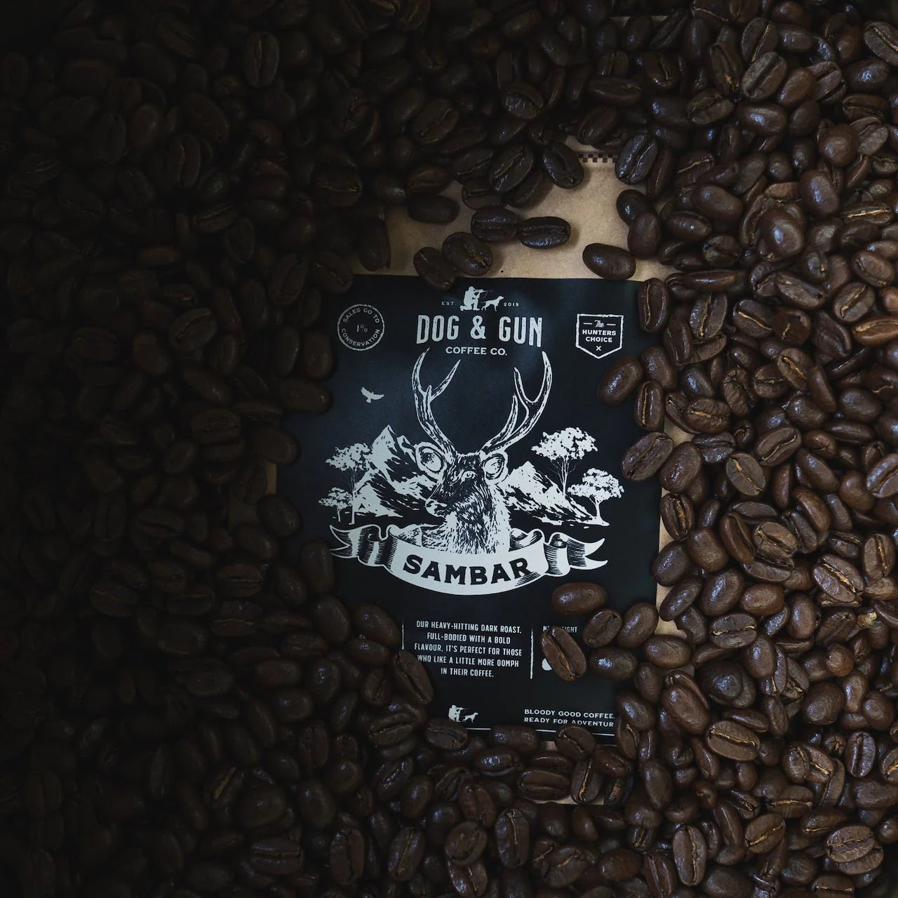 Dog & Gun Whole Bean 750g - Fraser Coast Outdoors