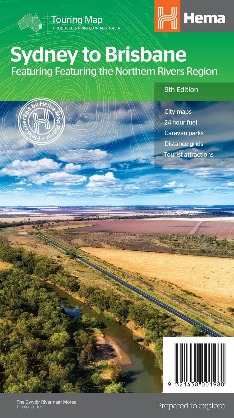 Sydney To Brisbane Map Hema - Fraser Coast Outdoors