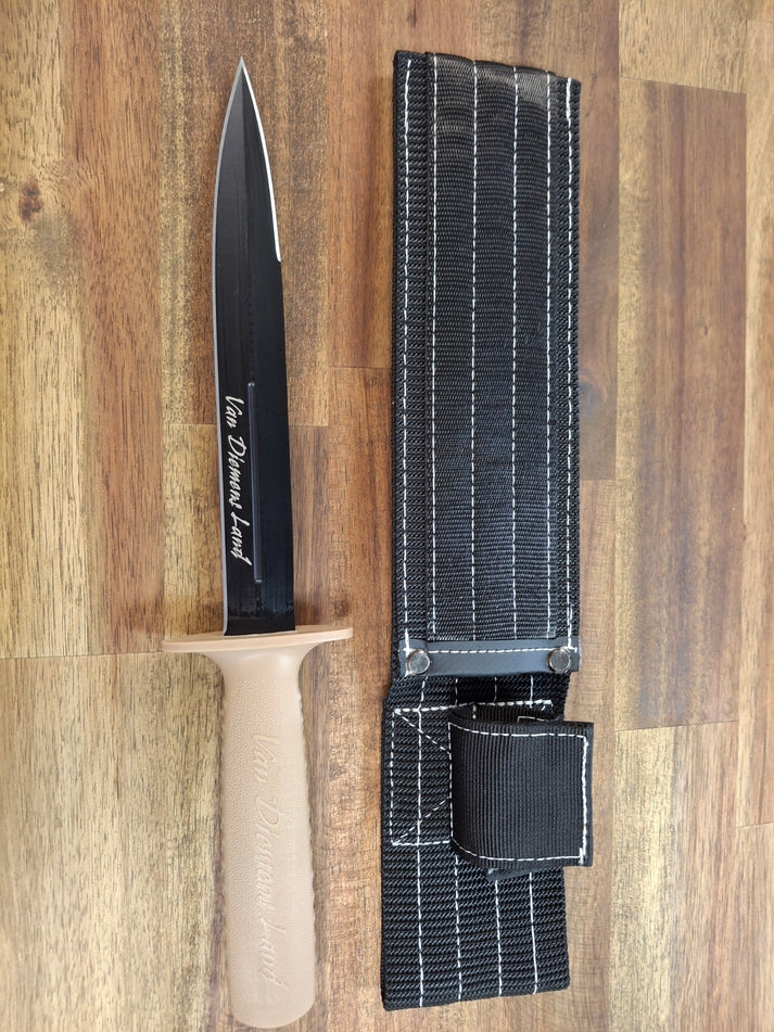 Van Diemens Land Pig Sticker Blue