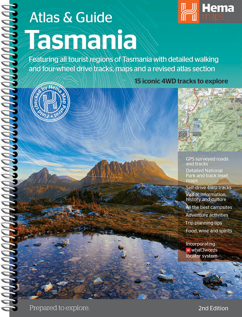 Tasmania Atlas And Guide - Fraser Coast Outdoors