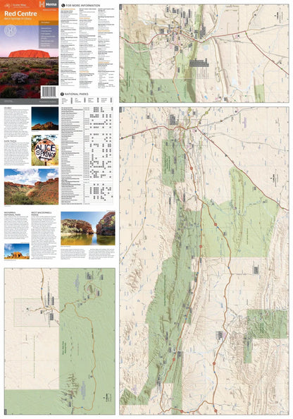 Red Centre Hema Map - Fraser Coast Outdoors