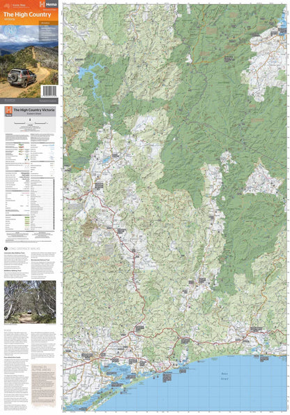 The High Country Victoria Map - Fraser Coast Outdoors