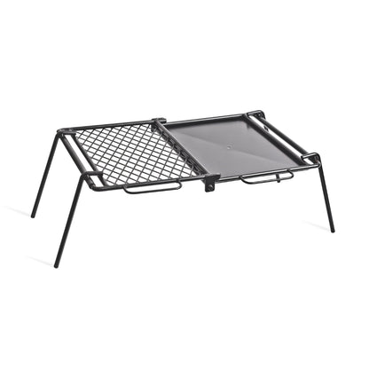 Campfire Foldable Camp Grill & Hot Plate