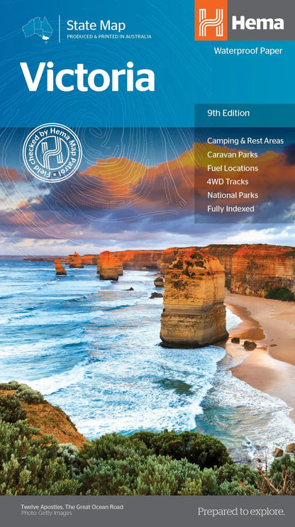 Victoria State Map - Fraser Coast Outdoors