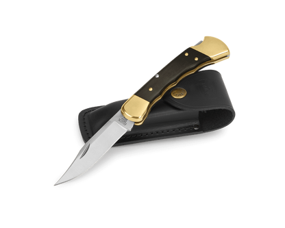 Buck Folding Hunter Finger Grooved 110BRSFG Knife - Fraser Coast Outdoors
