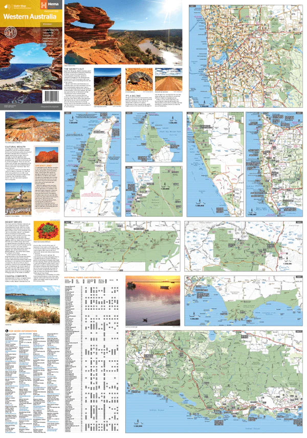Western Australia State Map - Fraser Coast Outdoors