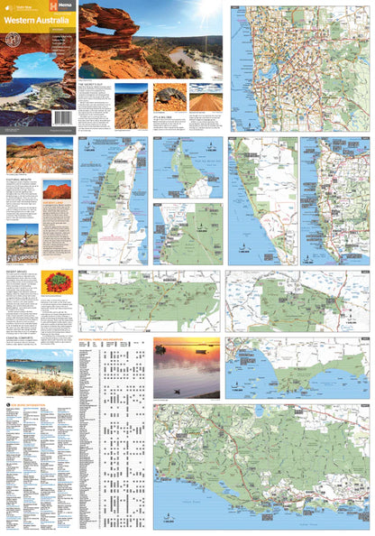 Western Australia State Map - Fraser Coast Outdoors